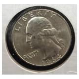 1964 SILVER WASHINGTON QUARTER