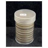 20 PEACE SILVER DOLLARS