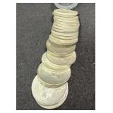(20) PEACE SILVER DOLLARS