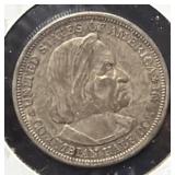 1893 COLUMBIAN EXPO SILVER HALF DOLLAR
