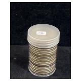 20 PEACE SILVER DOLLARS
