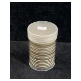 20 PEACE SILVER DOLLARS