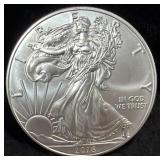 2016 SILVER EAGLE - GOVMINT W/ COA
