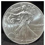 2016 SILVER EAGLE - GOVMINT W/ COA