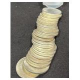 (20) PEACE SILVER DOLLARS