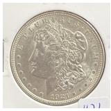 1921 MORGAN SILVER DOLLAR
