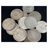20 PHILADELPHIA MINT MORGAN SILVER DOLLARS