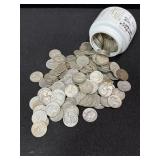 180 SILVER WASHINGTON QUARTERS