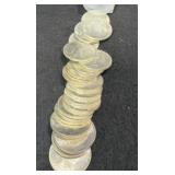 (20) PEACE SILVER DOLLARS