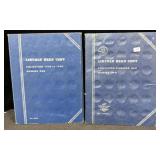 (2) LINCOLN CENT BOOKS - BOTH PARTIAL -
