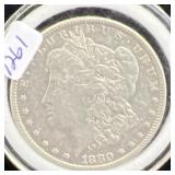 1880 MORGAN SILVER DOLLAR
