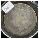 1893 MORGAN SILVER DOLLAR