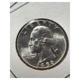 1959 SILVER WASHINGTON QUARTER
