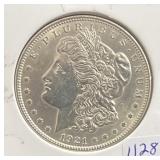 1921 MORGAN SILVER DOLLAR