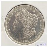 1921 MORGAN SILVER DOLLAR