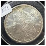 1884-CC MORGAN SILVER DOLLAR