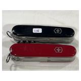 (2) SWISS ARMY KNIVES