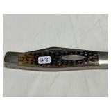 CASE XX 7-DOT 'MOOSE' PATTERN 2-BLADE POCKET