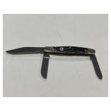 BOKER 7474 3-BLADE STOCKMAN POCKET KNIFE - BONE