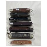(7) POCKET KNIVES - ASSORTED - KUTMASTER,