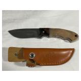 ELK-RIDGE ER-128 FIXED BLADE HUNTING KNIFE -