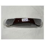 BUCK 505 'KNIGHT' SINGLE BLADE LOCKBACK POCKET