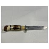 MORSETH STAG HUNTER KNIFE - STAG ANDLER HANDLE -