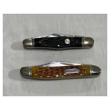 (2) FOLDING POCKET KNIVES - REMINGTON SPORTSMAN