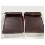 (2) FOLDING POCKET KNIFE STORAGE CASES