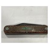 1950s WESTERN 2-BLADE LARGE FOLDING RANGER KNIFE