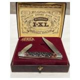SCHRADE I-XL NO. BS 60 THREE BLADE STOCKMEN'S