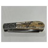 AMERICAN SPORTSMANS DUCKHUNTERS KNIFE - 2-BLADE