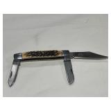 ELK RIDGE ER-323ISS 3-BLADE FOLDING STOCKMAN