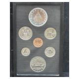1976 CANADA DOUBLE STRUCK COINAGE SET - BOX & COA