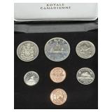 1976 CANADA UNC MINT COIN SET - BOX AND COA