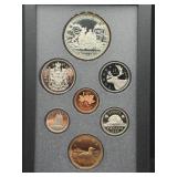 1989 CANADA PROOF COIN SET WITH SILVER DOLLAR -