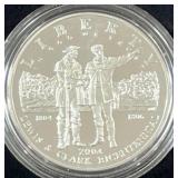 2004 LEWIS & CLARK BICENTENNIAL PROOF SILVER