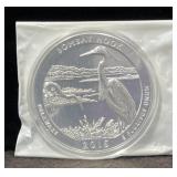 2015 AMERICA THE BEAUTIFUL 5 OZ SILVER COIN -