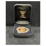 1998 NEW ZEALAND 100 YEARS OF MOTORING BU $10 COIN