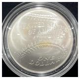 2014 NATIONAL BASEBALL HALL OF FAME UNC SILVER
