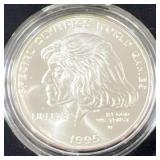 1995 SPECIAL OLYMPICS WORLD GAMES UNC SILVER
