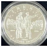 2004 LEWIS & CLARK BICENTENNIAL PROOF SILVER