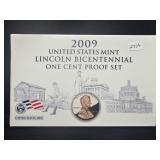 2009 LINCOLN BICENTENNIAL ONE CENT PROOF SET