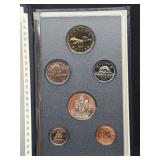 1991 CANADA SPECIMEN COIN SET WITH COA