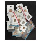 ASSORTED U.S. COINAGE - SOME SILVER: 40% KENNEDY