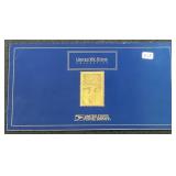 2002 USPS 24K GOLD LAYERED .999 FINE SILVER STAMP