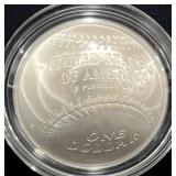 2014 NATIONAL BASEBALL HALL OF FAME UNC SILVER