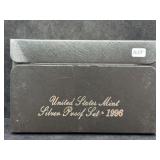 1996 U.S. MINT SILVER PROOF SET