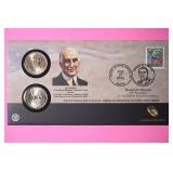 (5) PRESIDENTIAL $1 COIN COVERS - MINT SEALED -