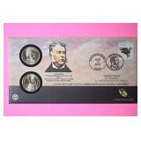 (5) PRESIDENTIAL $1 COIN COVERS - MINT SEALED -